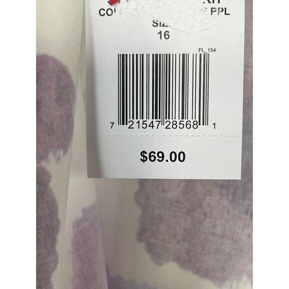 NWT Women's London Times Sleeveless Shift Mini Dress Size 16 - Picture 10 of 10